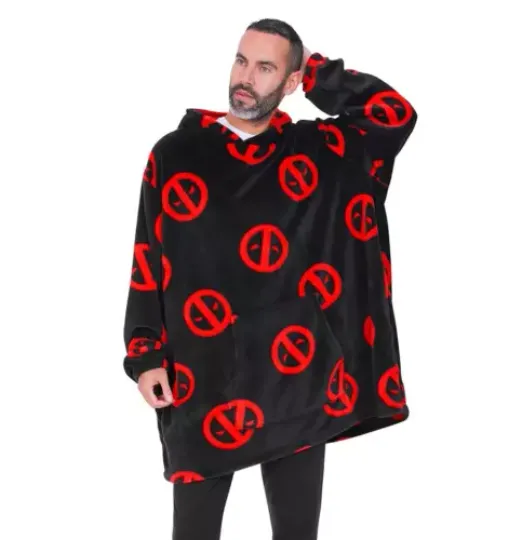Discover Mens Deadpool Hoodie, Blanket Hoodie