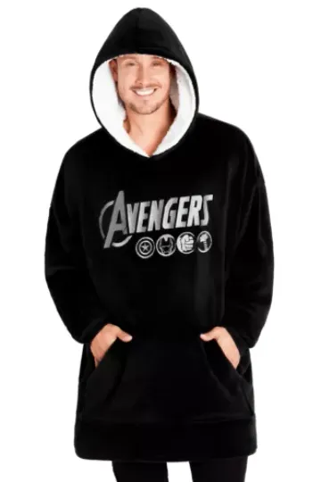 Discover Marvel Oversized Hoodie Blanket for Men - Avengers