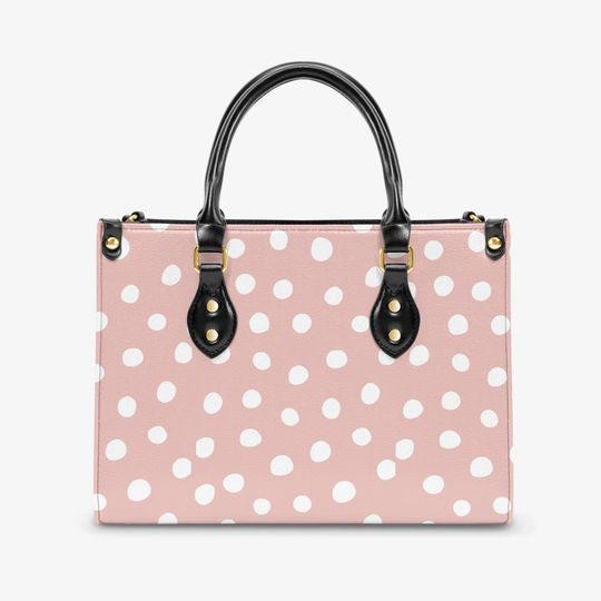 Discover Medium Pink and White  Women's Tote Bag, Trendy Handbag, Boho Shoulder Bag, Purse, Gifts For her
