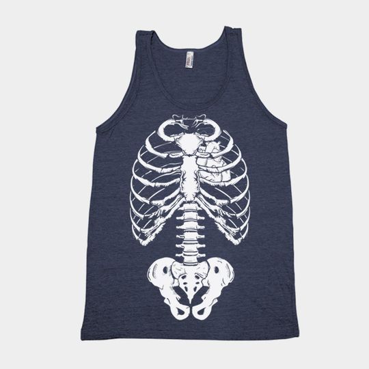Discover Halloween Shirt - Skeleton Tank Top - Gothic Women Tank Top - Unisex Tank Top