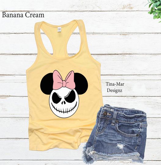 Discover Sally Skellington Tank Top\\Nightmare Before Christmas Halloween Tank Top
