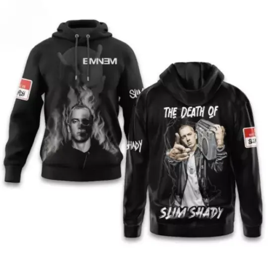 2024 Eminem The Death Of Slim Shady Hoodie