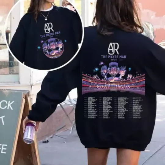 Discover AJR The Maybe Man Tour 2024 Sweatshirt Gift Fans Music All Size