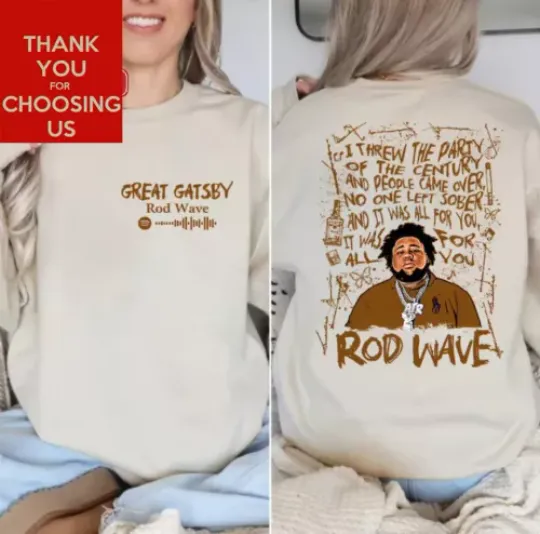 Rod Wave Nostalgia Shirt, Rod Wave 90S Rap Music Shirt, 2Sides All Sizes