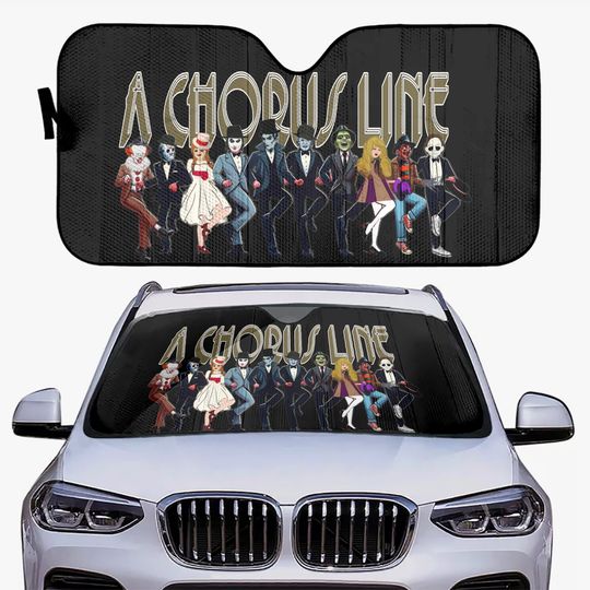 Discover Halloween Horror Movies Scary Classic Villains A Chorus Line Classic Fans Car Windshield Sun Shade free shipping