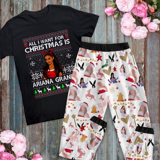 Ariana Pajamas Set, Family Pajamas, Family Christmas Pajamas Set.