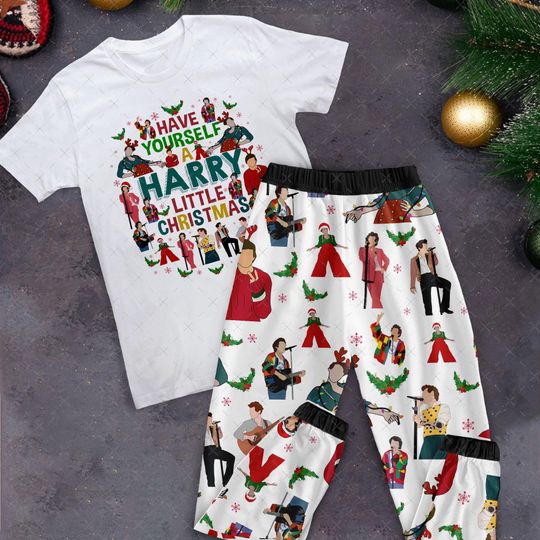 Discover Harry Little Christmas Pajamas Set, Family Pajamas, Family Christmas Pajamas Set.