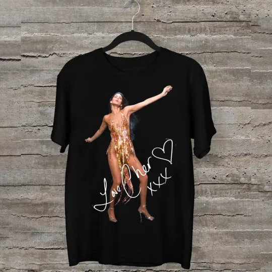 Discover Cher Tour Shirt Sexy Gift For Fans Classic Short Sleeve Unisex T-Shirt