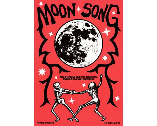 Phoebe Bridgers Moon Song If I Could Give You The Moon Poster Print