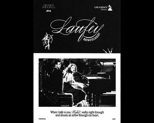 Laufey Bewitched From The Start Music Lovesick Poster Cupid Jazz Print