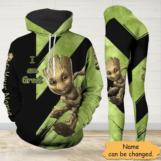 Halloween Groot Hoodie, Disney Women's Leggings, Custom Movie Hoodie, Guardians Of The Galaxy Shirt, Groot Shirt, Leggings For Girls