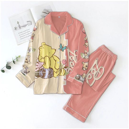 Discover Winnie The Pooh Pajamas Set, Disney Pooh Pajamas Women, Pooh Bear And Friends Pajamas