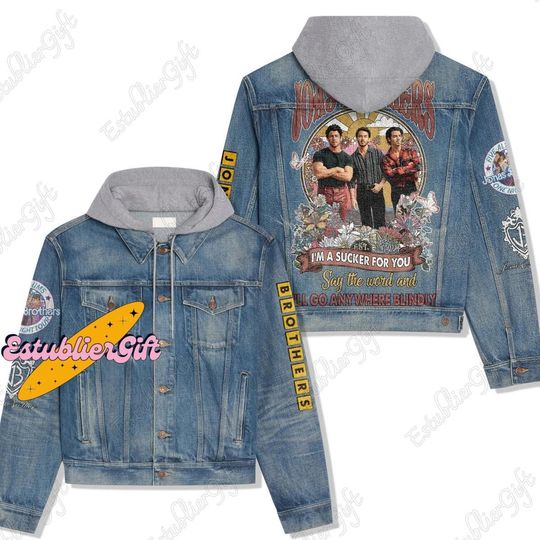 Jonas Brothers Youth Jacket, Jonas Brothers Denim Jacket, Jonas Brothers Jacket, Jonas Brothers Jean Jacket, Jonas Brothers Jacket