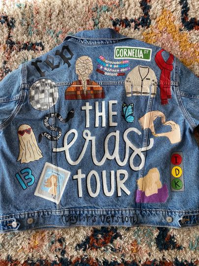 Discover Eras Tour/TS Denim Jacket