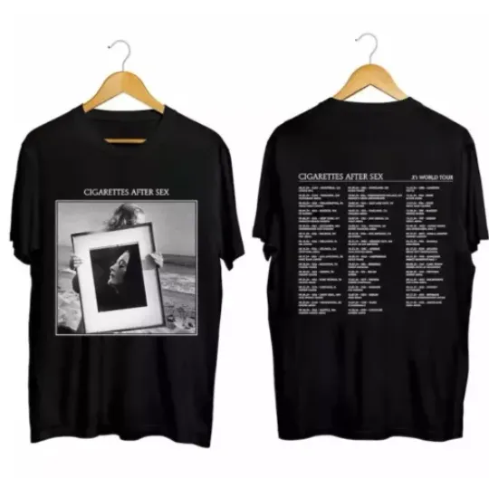 Discover Cigarettes After sx 2024 X's World Tour Shirt, Cigarettes After sx Band Fan Shirt