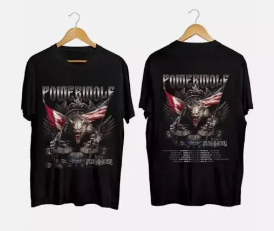 Discover Powerwolf - North America Tour 2024 T-Shirt