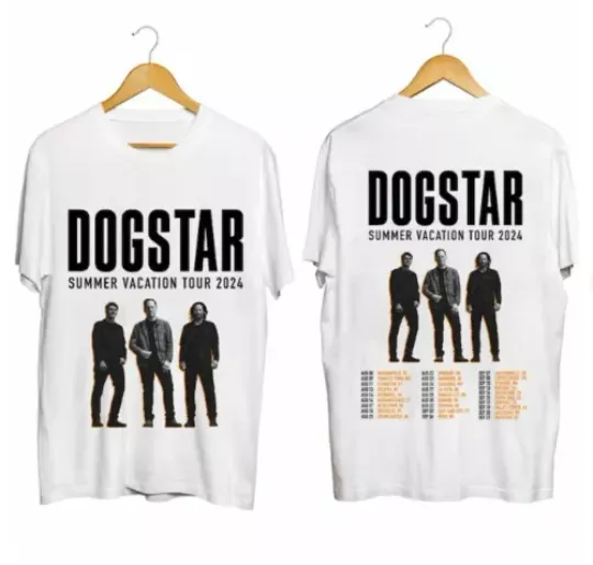 Discover Dogstar Summer Vaction US Tour 2024 Shirt