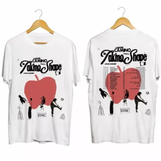 Discover The Band CAMINO - The Taking Shape Tour 2024 Shirt