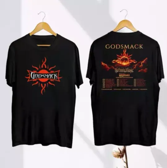 Discover 2024 Godsmack Band Fall Tour T-Shirt, Godsmack Band Fan Gift