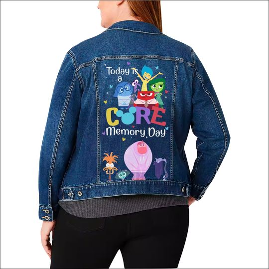 Inside Out Denim Jacket | Women's Denim Jacket | Gift For Girlfriend | Outerwear