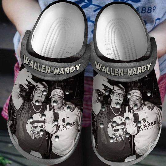 Hardyy Singer Music Clogs, Wallen Western Sneakers, Country Music Wallen Sandals For Concert, Shoes Comfortable For Men Women And Kids,