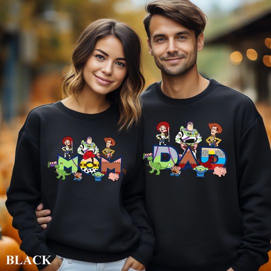 Discover Custom Toy Story Family Name Sweatshirt, Toy Story Family Sweatshirt