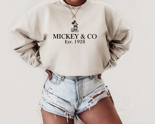 Discover Mickey & Co sweatshirt, Disney Sweatshirt, Disney Shirts , Unisex Sweatshirt