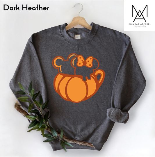 Discover Mickey Minnie Pumpkin Sweatshirt, Thanksgiving Disney Sweatshirt, Fall Sweater