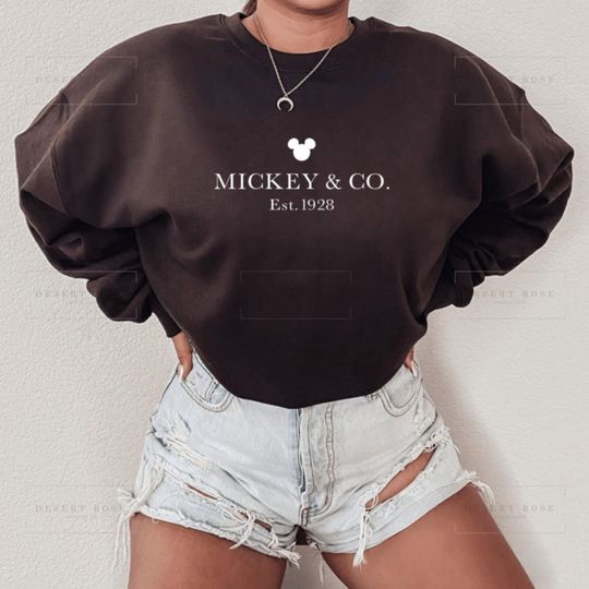 Discover Mickey & Co sweatshirt, Unisex Sweatshirt, crewneck sweatshirt, Disney sweatshirts