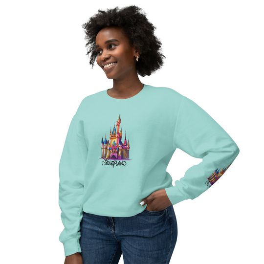 Discover Disney Castle, Disney Sweatshirt, Unisex Sweatshirt, Crewneck sweatshirt