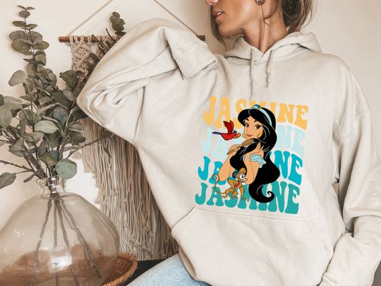 Princess Jasmine Sweatshirt,Jasmine Sweatshirt,Disney Princess Jasmine,Jasmine