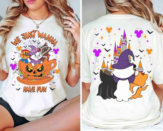Discover 2-sided The Aristocats We Just Wanna Have Fun Halloween
