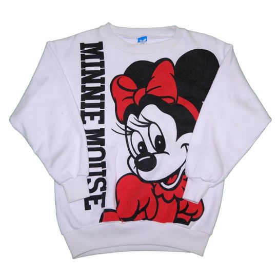 Discover Vintage Minnie Mouse Disney Sweatshirt Crewneck
