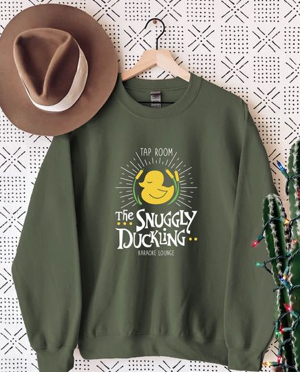 The Snuggly Duckling Sweatshirt, Tangled Movie Sweatshirt, Disney Fan Sweatshirt