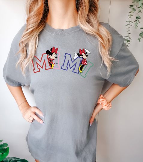 Discover Mimi Mouse Shirt, Grandma Mouse T-Shirts, Disney Family Shirts, Women's Disney Sweatshirt
