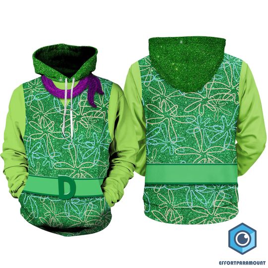 Discover Disgust Inside Out All Over Print Costume Shirt, Inside Out Shirt, Disneyland Cosplay Shirt, Inside Out Emotions Shirt Shirt