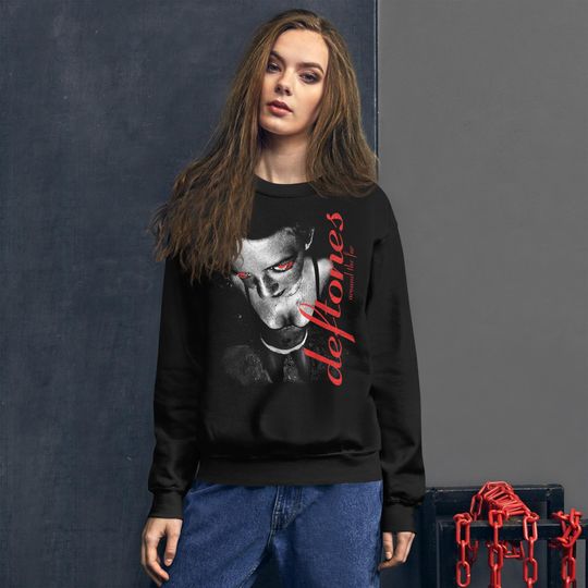 Deftone Around the Fur Sweatshirt | Unique Vintage Print | Unisex Retro Band Apparel