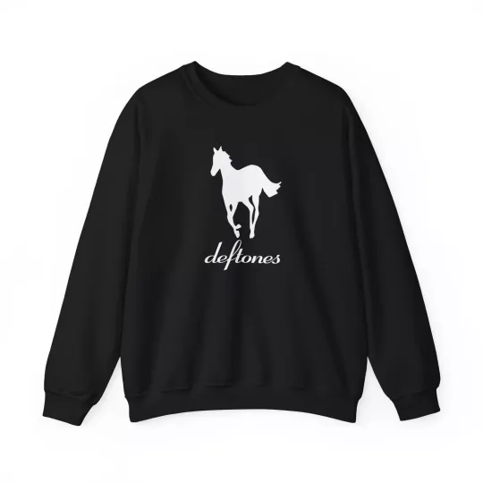 Deftone White Pony Sweatshirt