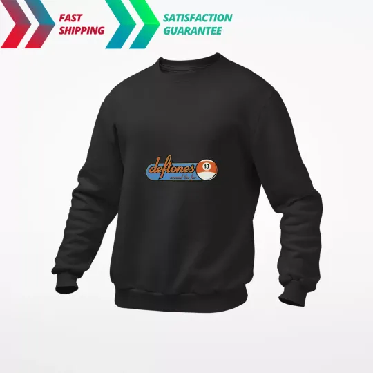 Deftone Rock Band Album Concert Tour Merch, Vintage Graphic Sweatshirt