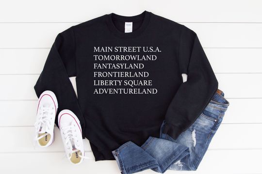 Discover MK Lands Unisex Sweatshirt | Disney Sweatshirt  | Disney World Sweatshirt