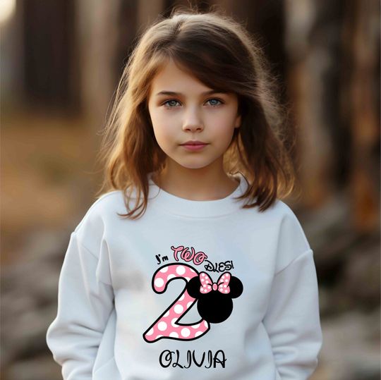 Discover I'm Twodles Sweatshirt, Custom Birthday Gift,Disney Sweatshirt,Disney Trip Sweatshirt