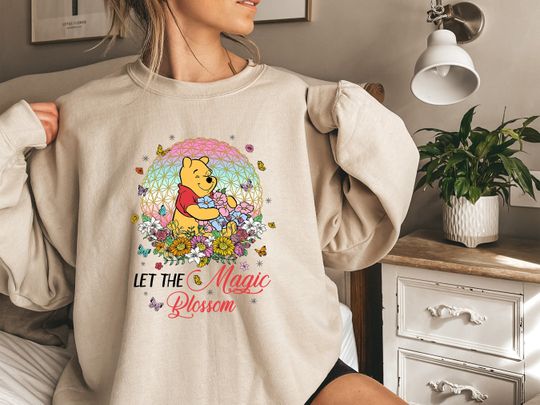 Discover Winnie The Pooh Sweatshirt,Winnie The Pooh Character Sweatshirt