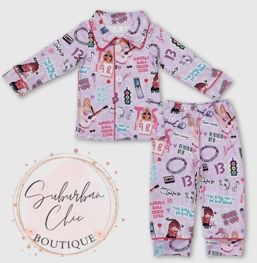 Discover taylor version Long Sleeve/Pants Pajama Set