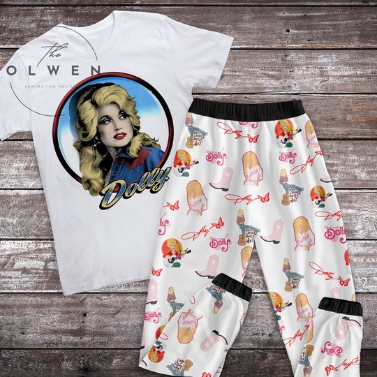 Dolly Parton Holiday Pajamas Set, Dolly Parton Christmas Pajamas Set, Dolly Parton Forever And Always Family Pajamas For Adult And Kids