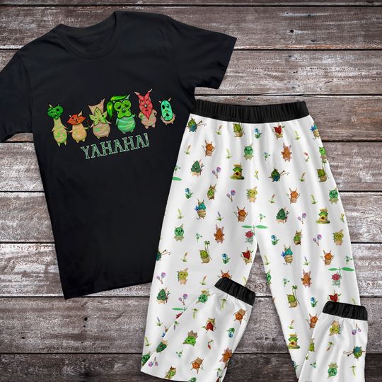 The Legend of Zelda Pajamas Set, Family Pajamas, Family Christmas Pajamas Set.