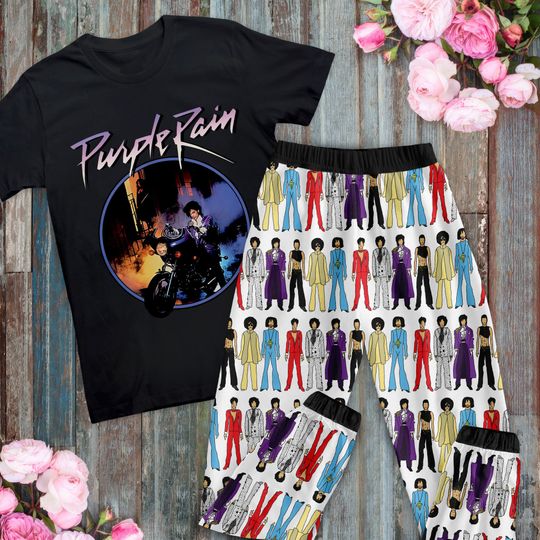 Discover Prince - Pur Rain Pajamas Set, Family Pajamas, Family Christmas Pajamas Set.