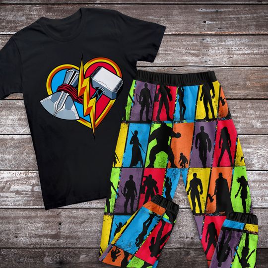 Discover Marvel Pajamas Set, Family Pajamas, Family Christmas Pajamas Set.