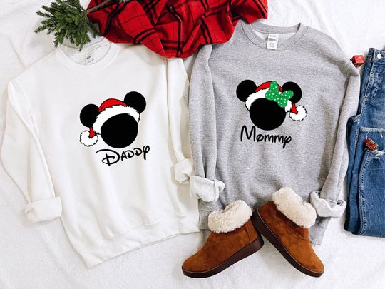 Discover Family Christmas Sweatshirt, Disney Christmas Sweatshirt, Custom Christmas Sweatshirt, Christmas Family Sweatshirt, Disney Family Sweatshirt