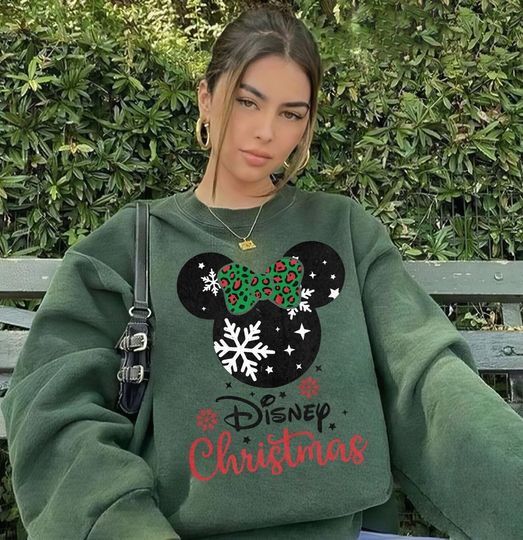 Discover Vintage Disney Christmas Sweatshirt, Mickey And Friends Christmas Sweatshirt, Mickey Christmas Shirt, Christmas Family Shirt, Disney Shirt