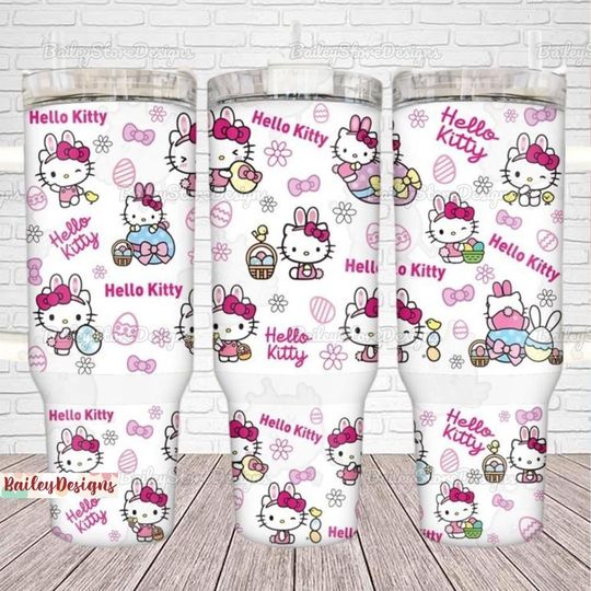 Discover Hello Kitty 40oz Tumbler, Kitty Cat Tumbler Cup, Cute Cat Coffee Tumbler, Hello Kitty Insulated Tumbler, Trick Or Treat Tumbler